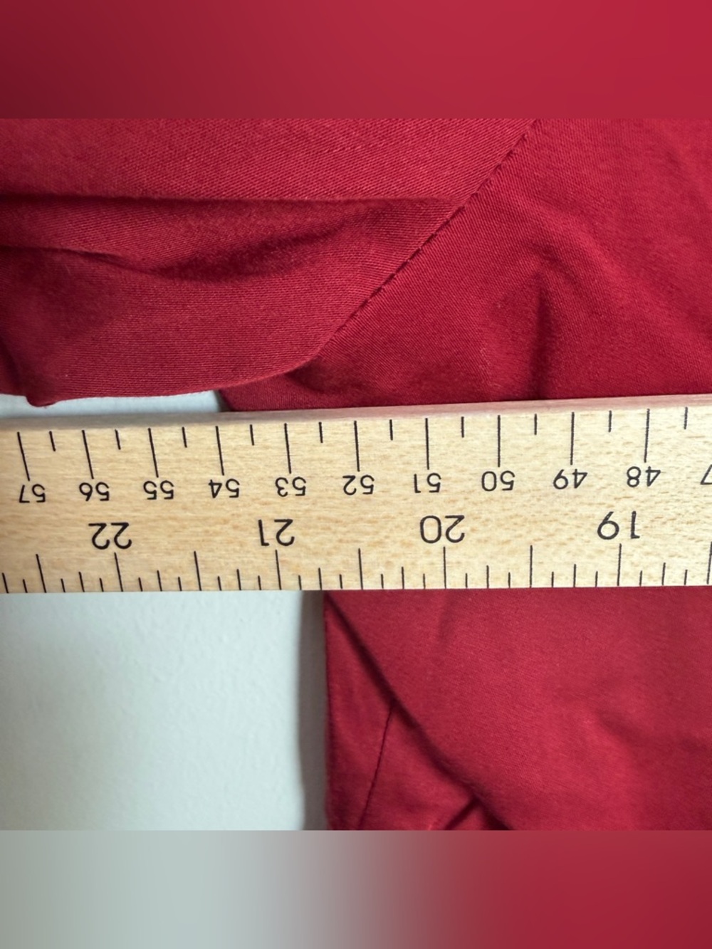 J.Jill NWT Tiered Viscose Dress | Crimson | Long Ruffle Sleeve Boho| Size L - Picture 11 of 11
